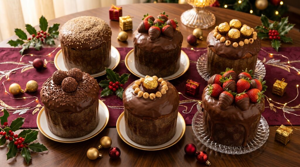 Panetone e chocotone artesanais recheados LUCRATIVOS PARA VENDER NO NATAL