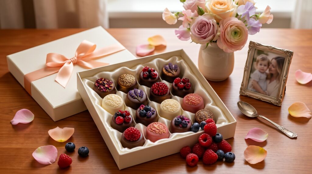 Caixas de doces finos personalizadas
