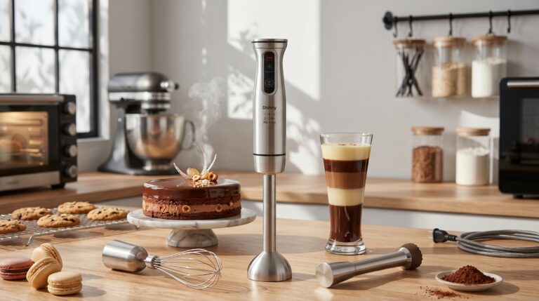Mixer de Imersão Para Confeitaria Caseira