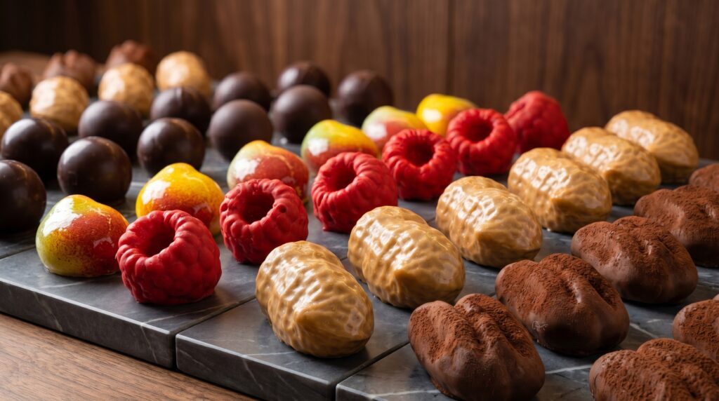 Como Fazer Doce Que Parece Fruta Para Vender: A Técnica de Cedric Grolet