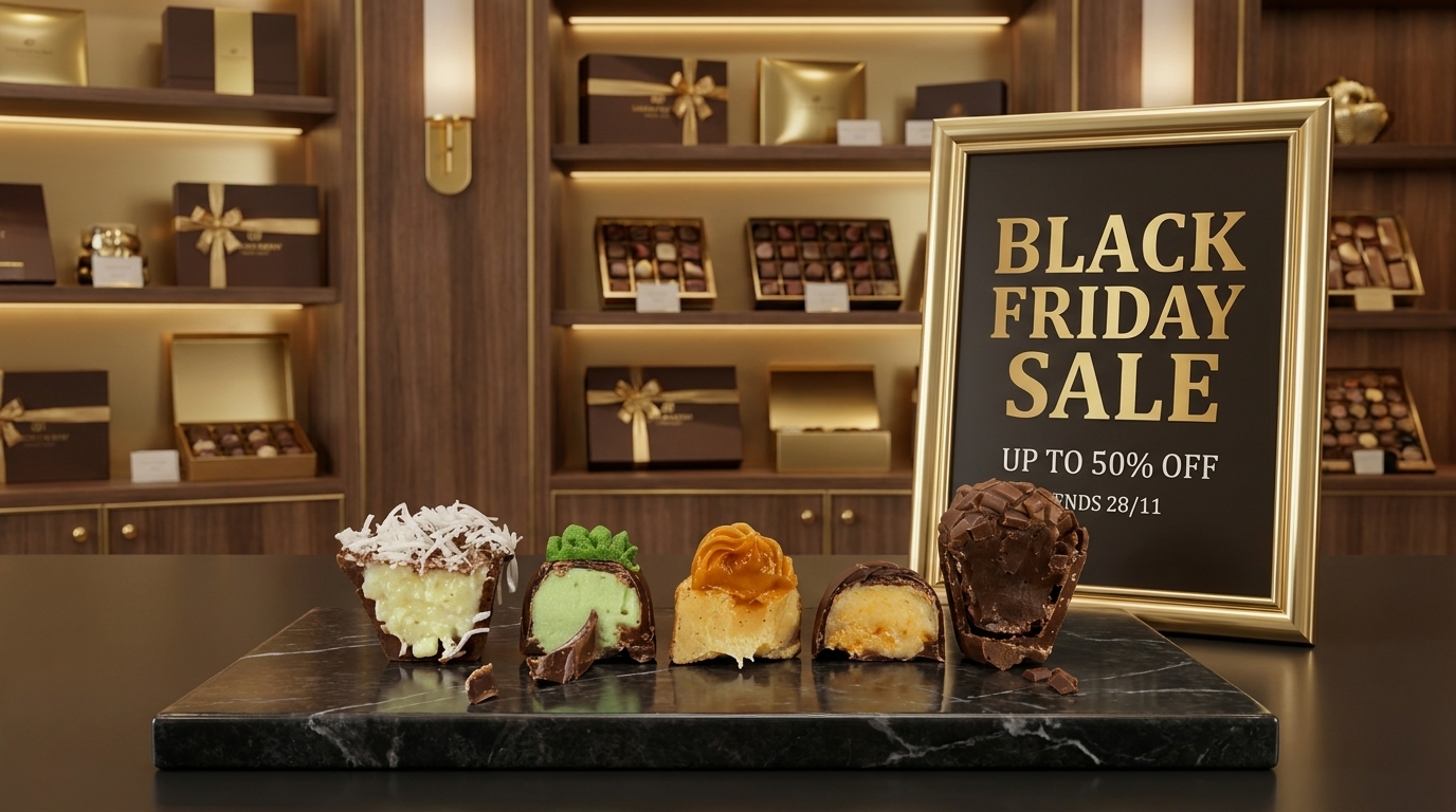 Black Friday prmoção confeitaria