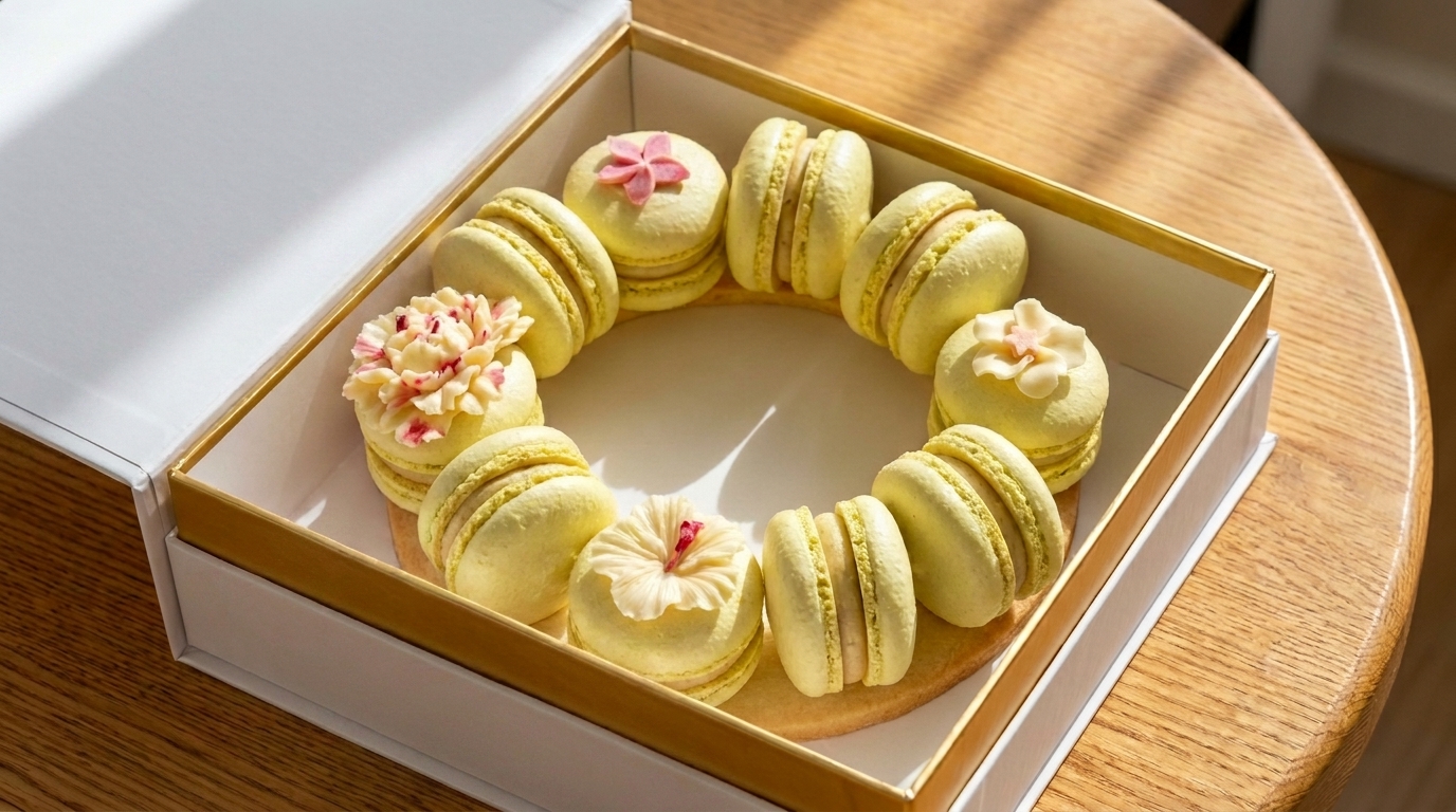 Macarons Artesanais — A Sofisticação Francesa