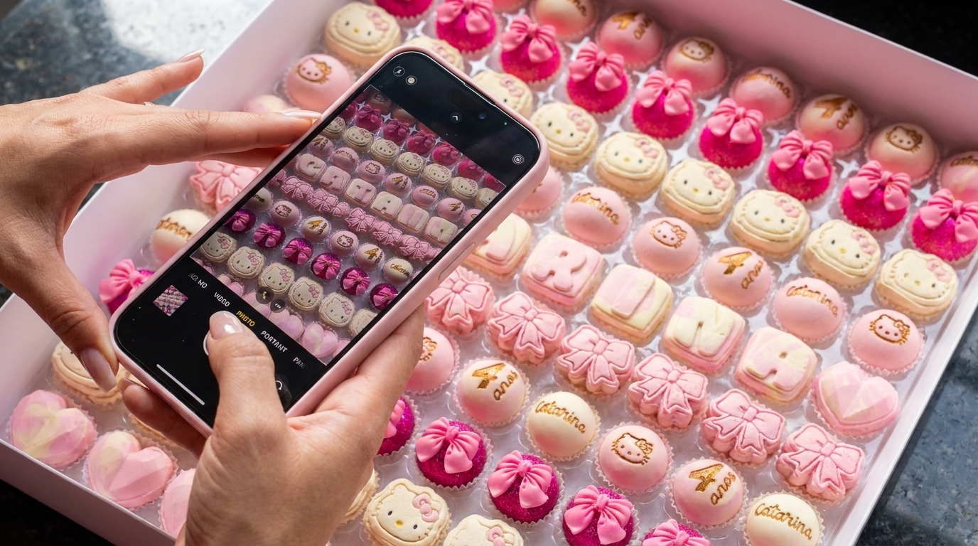 Como fotografar doces para vender no instagram usando apenas celular