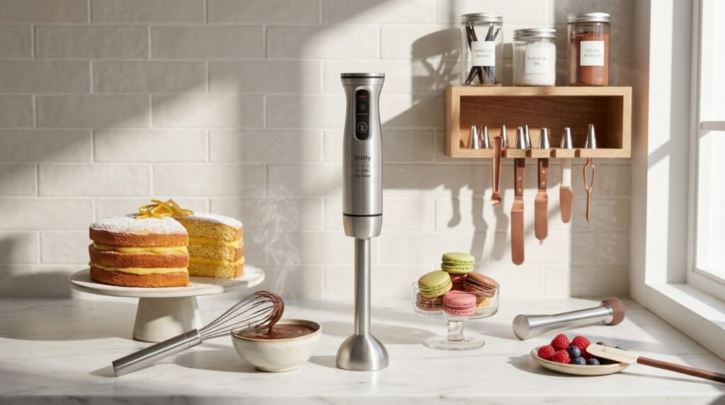 Mixer de Imersão Para Confeitaria Caseira