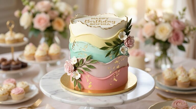 1. "Bolo de aniversário personalizado como vender com decoração premium