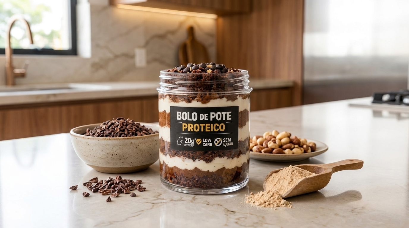 Bolos no pote vegano e fit em vidros — opção lucrativa