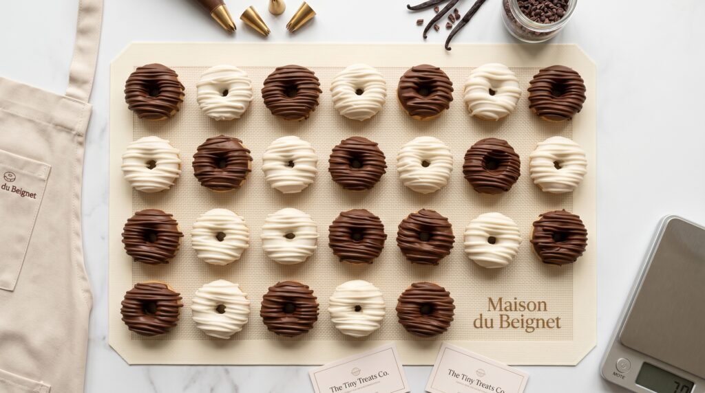 donuts decorados alto ticket para confeitaria