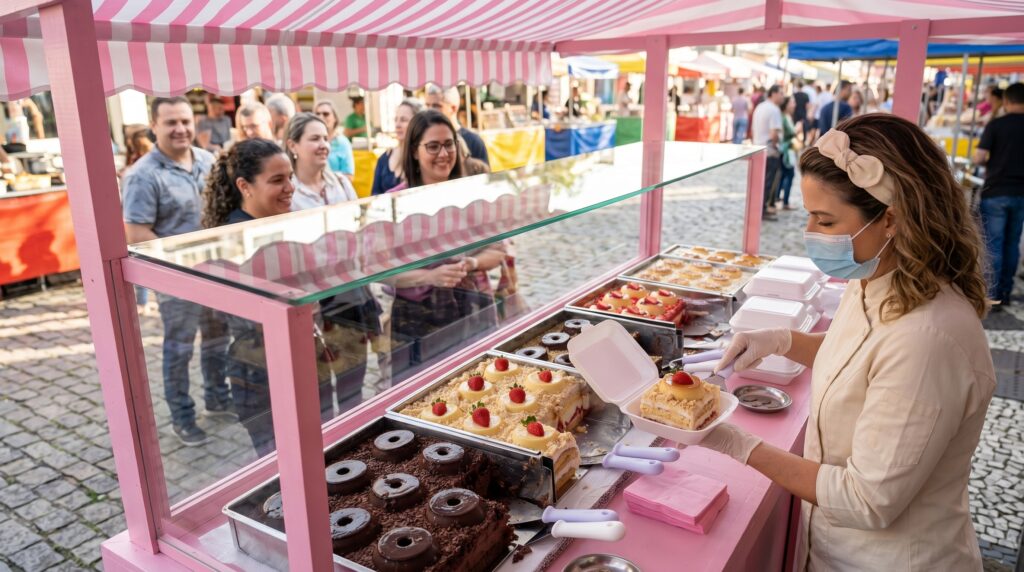 Festival de Fatias de Bolo