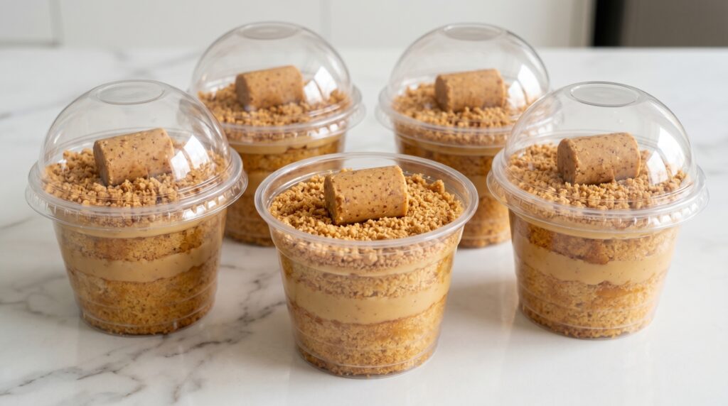 Bolo de Paçoca NO POTE