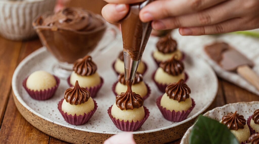Brigadeiro de leite ninho com nutella