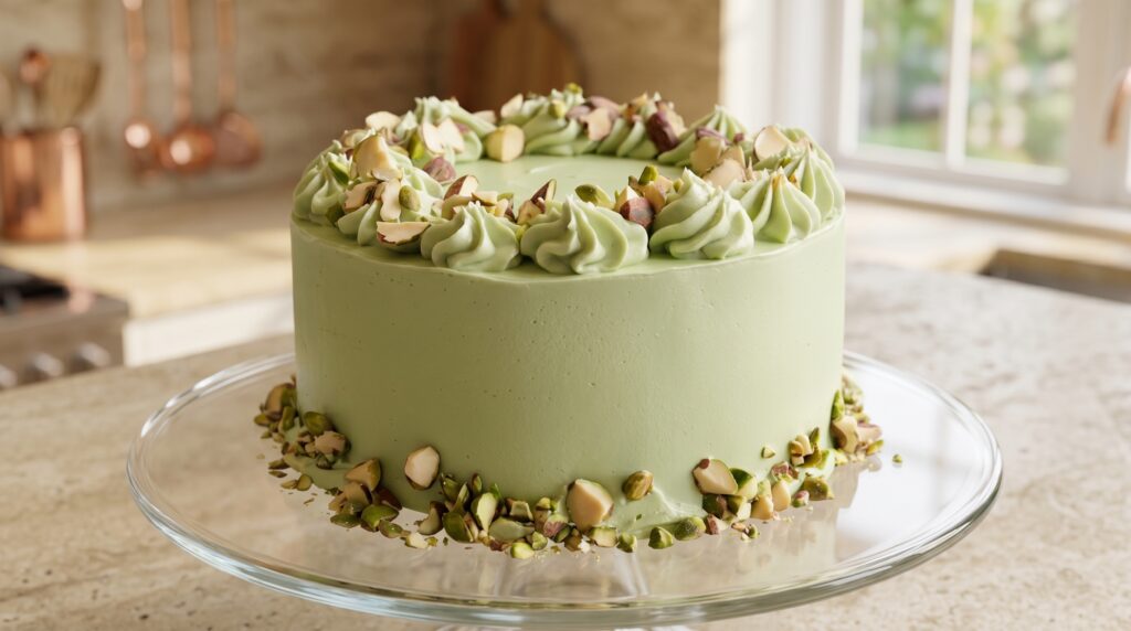 Bolo de Pistache
