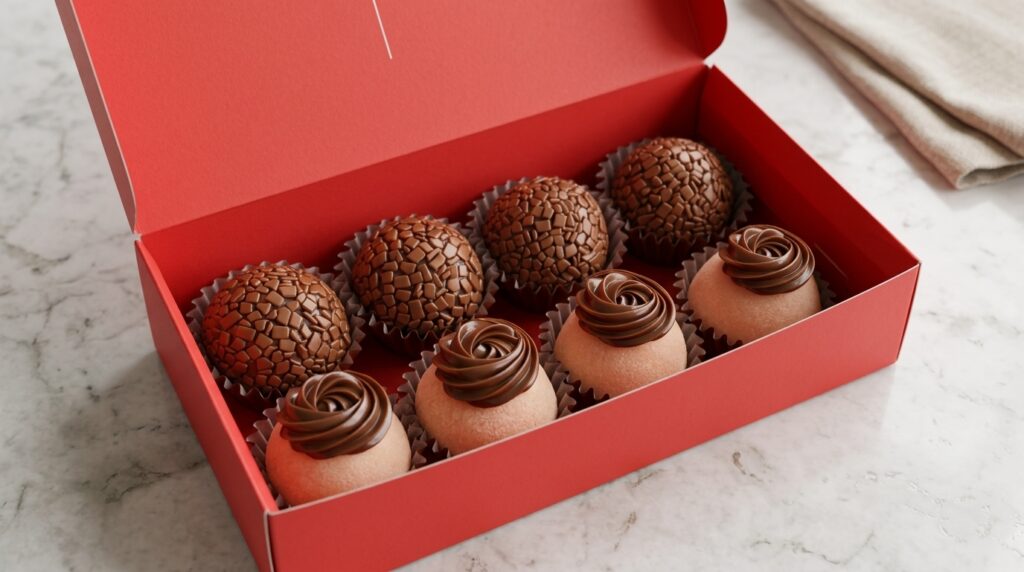 Embalagens Premium para doces gourmet